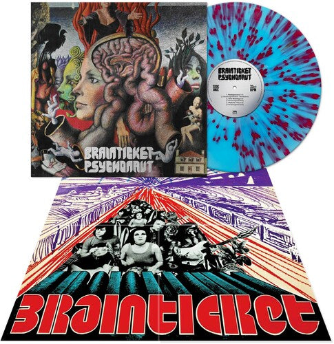 Brainticket - Psychonaut LP (Red u0026 Blue Splatter Colored Vinyl