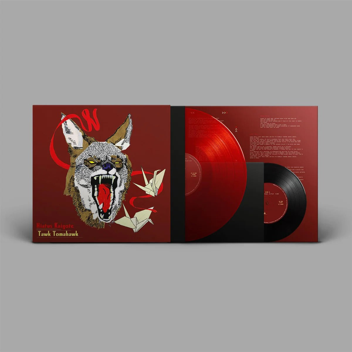 Hiatus Kaiyote - Tawk Tomahawk LP (Transparent Red Vinyl, Bonus 7