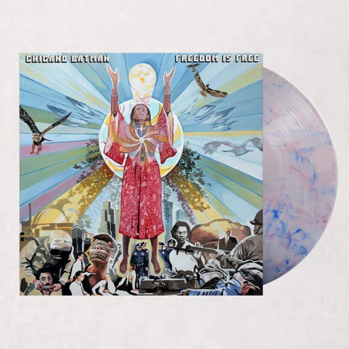 Chicano Batman – Freedom Is Free LP (Pink & Blue Splatter Vinyl)