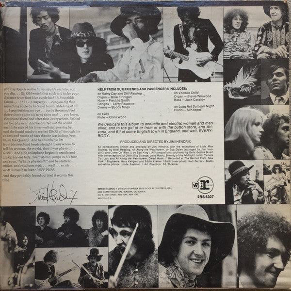 The Jimi Hendrix Experience : Electric Ladyland (2xLP, Album, San)