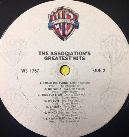 The Association (2) : Greatest Hits! (LP, Album, Comp, Club, RE, Col)