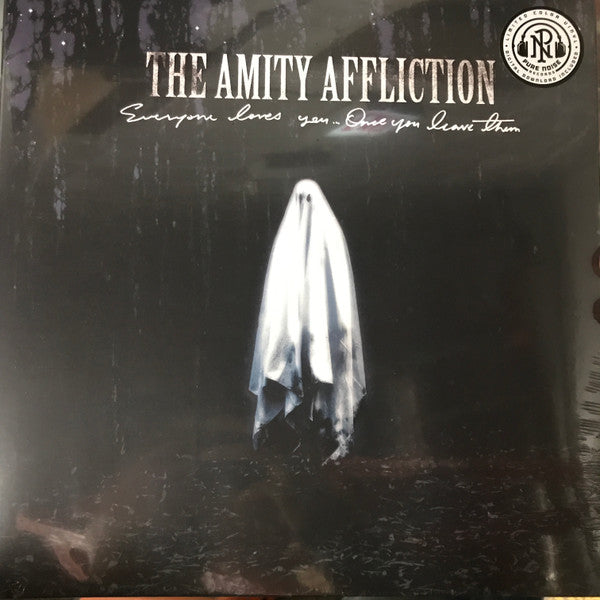 The Amity Affliction : Everyone Loves You... Once You Leave Them (LP, Album, Ltd, Whi)