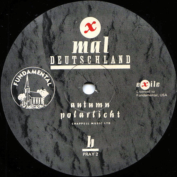 X Mal Deutschland : Sequenz (12", Single)