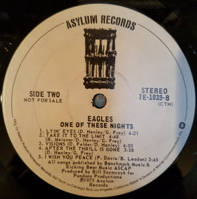 Eagles : One Of These Nights (LP, Album, Promo, Ter)