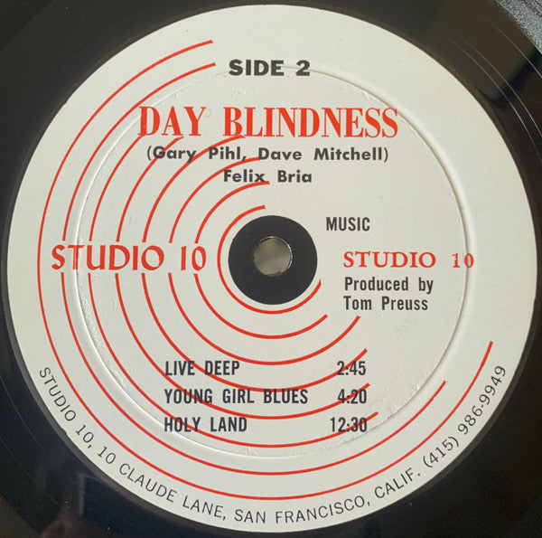 Day Blindness : Day Blindness (LP, Album)