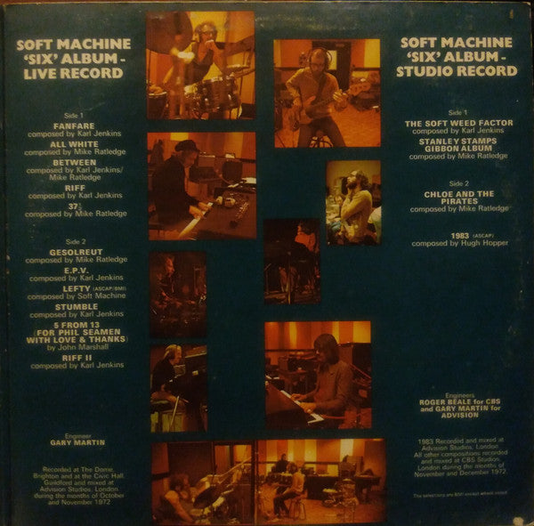 Soft Machine : Six (2xLP, Album, Pit)