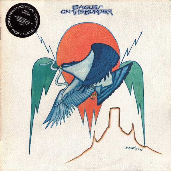 Eagles : On The Border (LP, Album, Promo)