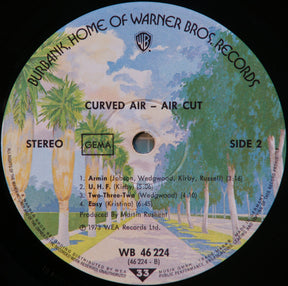 Curved Air : Air Cut (LP, Album)