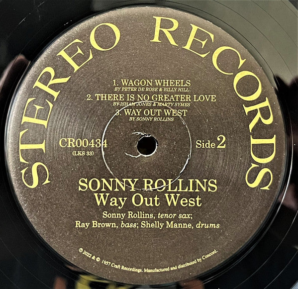 Sonny Rollins : Go West!: The Contemporary Records Albums (LP, Album, RE, RM, 180 + LP, Album, RE, RM, 180 + )