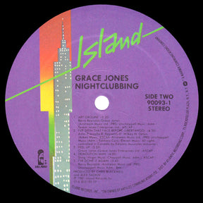 Grace Jones : Nightclubbing (LP, Album, RE, Pur)