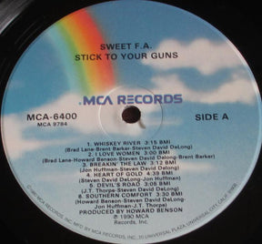 Sweet F.A. (2) : Stick To Your Guns (LP)