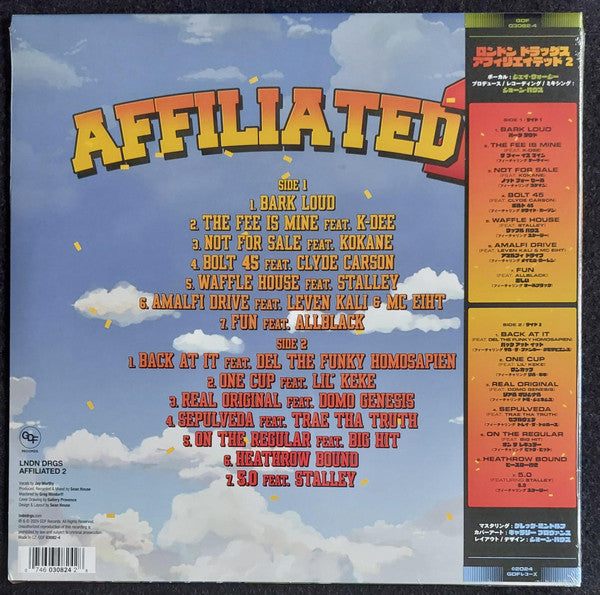 LNDN DRGS : Affiliated 2 (LP, Album, Ltd, Gra)