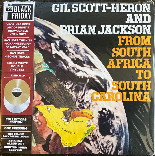 Gil Scott-Heron And Brian Jackson* : From South Africa To South Carolina (2xLP, Album, RSD, RE, Gol)