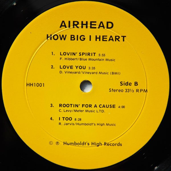 Airhead (8) : How Big I Heart (LP, Album)