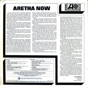 Aretha Franklin : Aretha Now (LP, Album, CT )