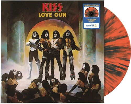 Kiss - Love Gun LP [Tangerine/ Aqua Splatter]