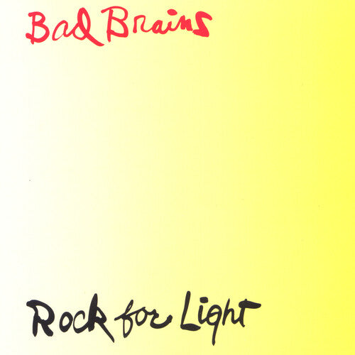 Bad Brains - Rock For Light Cassette (Red Colored Cassette)