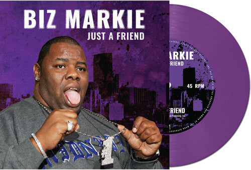 Biz Markie -  ust A Friend 7" (Colored Vinyl, Purple, Remastered, Remixed)