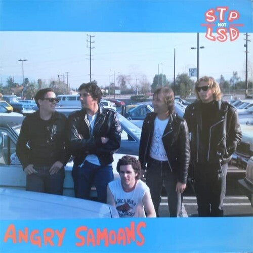 Angry Samoans - Stp Not Lsd LP (Clear Blue Vinyl, Limited Edition)