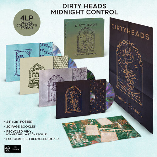 Dirty Heads - Midnight Control Boxset (Parental Advisory Explicit Lyrics, Boxed Set, Deluxe Edition, Colored Vinyl, Booklet)