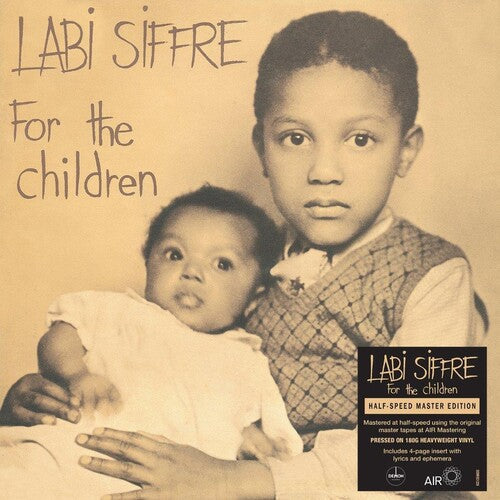 Labi Siffre - For The Children LP (180 Gram Vinyl, Black, Half-Speed Mastering)