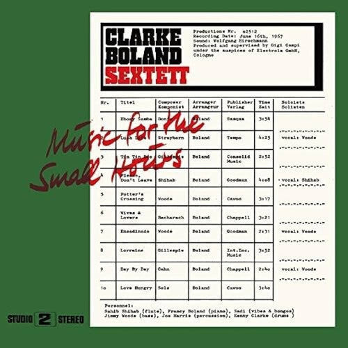 Clarke-Boland Sextett - Music For The Small Hours LP