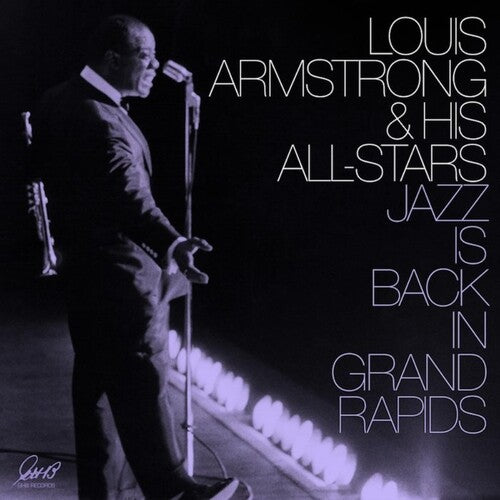 Louis Armstrong - Jazz Is Back in Grand Rapids 2LP (Purple Colored Vinyl, Gatefold LP Jacket)