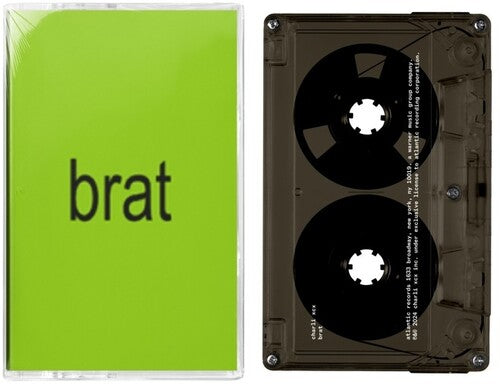 Charli XCX - BRAT CASSETTE (Transluscent Black)