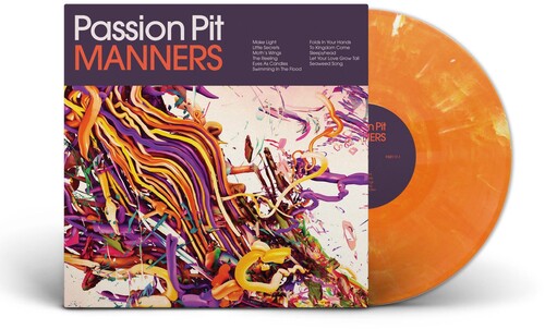 Passion Pit - Manners LP (Indie Exclusive, Orange Vinyl)(Preorder: Ships June 21, 2024)