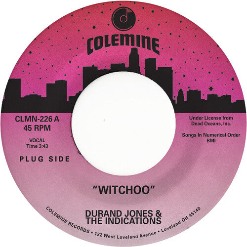 Durand Jones & The Indications - Witchoo / Love Will Work It Out 7" (Green Colored Vinyl)