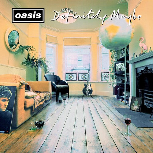 Oasis -  Definitely Maybe 2LP (Anniversary Edition, Pink and White Vinyl)(Preorder: Ships August