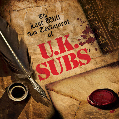 UK Subs: The Last Will and Testament of Uk Subs 2LP (Limited Edition, Gold)(Preorder: Ships August 16, 2024)