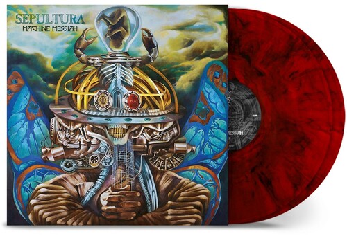 Sepultura - Machine Messiah 2LP (Ruby Red Colored Vinyl, Red, 180 Gram Vinyl, Gatefold LP Jacket, 40th Anniversary Edition)