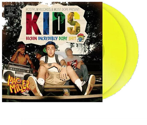 Mac Miller - K.I.D.S. 2LP (Clear Yellow Vinyl)