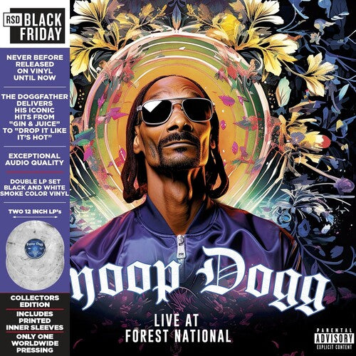 Snoop Dogg - Live at Forest National 2LP (RSD 2024, Black & White Colored Vinyl)