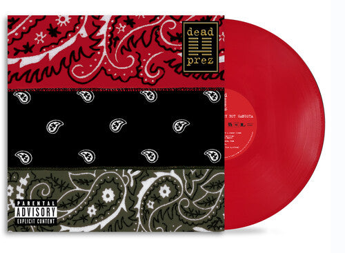 Dead Prez -  RBG: Revolutionary But Gangsta LP (RSD Exclusive, Red Colored Vinyl, 140 Gram Vinyl)