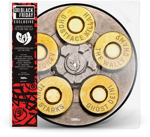 Ghostface Killah - Set The Tone 2LP (Guns & Roses) (RSD 2024 Exclusive, Picture Disc Vinyl)