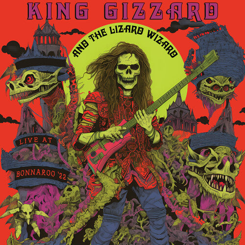 King Gizzard & The Lizard Wizard - Live at Bonnaroo '22 2LP (Bubblegum & Sour Grape Color Colored Vinyl)