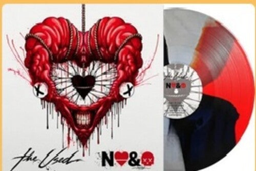 The Used - In Love And Death LP (Clear Red & Black Vinyl)