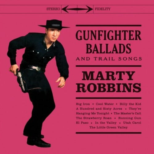 Marty Robbins - Gunfighter Ballads & Trail Songs LP (Limited Edition, 180 Gram Vinyl, Clear Vinyl, Bonus Tracks, Spain)