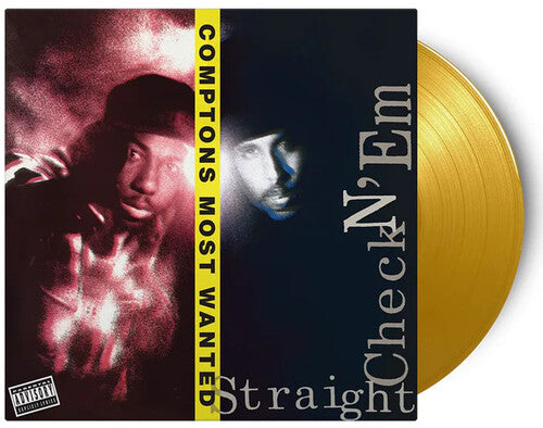 Compton's Most Wanted - Straight Checkn Em LP (Limited Edition, 180 Gram Vinyl, Yellow Colored Vinyl, Holland)