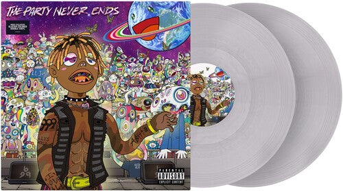 Juice Wrld - The Party Never Ends 2LP (Indie Exclusive, Limited Edition, Silver Colored Vinyl)