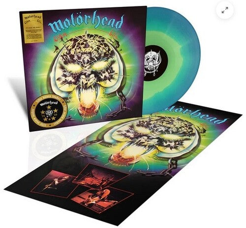 Motorhead - Overkill LP (Turquoise & Blue Colored Vinyl, Limited Edition, 50th Anniversary Edition) (Preorder: Ships February 28, 2025)