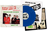 Sex Pistols - Live In The U.S.A. 1978 - Winterland Ballroom, San Francisco LP (Blue Colored Vinyl) (Preorder: Ships April 25, 2025)