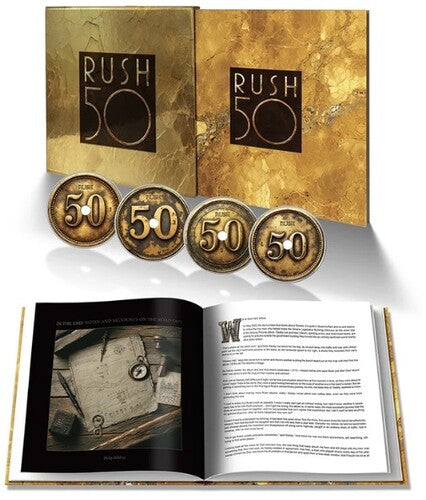 Rush - 50 4CD Boxset (Deluxe Edition)