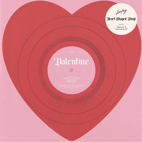 Laufey - Valentine 7" (Indie Exclusive, Colored Vinyl, Red, Foil Embossed / Foil Stamped)