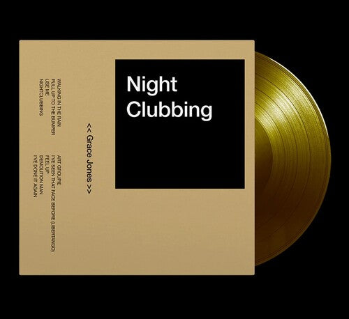 Grace Jones - Nightclubbing LP (Limited Edition, Gold Colored Vinyl, Holland)