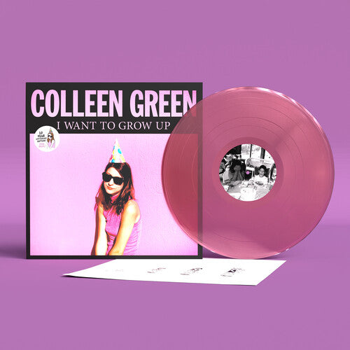 Colleen Green - I Want to Grow Up LP (Pink Colored Vinyl, Anniversary Edition) (Preorder: Ships May 2, 2025)