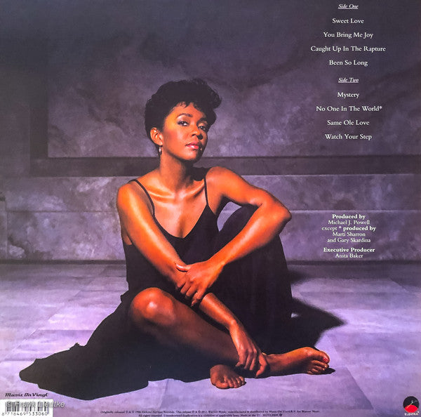 Anita Baker : Rapture (LP, Album, RE, 180)