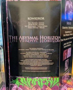 Konkeror : The Abysmal Horizons (LP, Album, Pur)